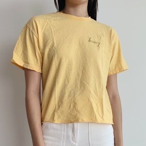 Honey tshirt by brandy Melville